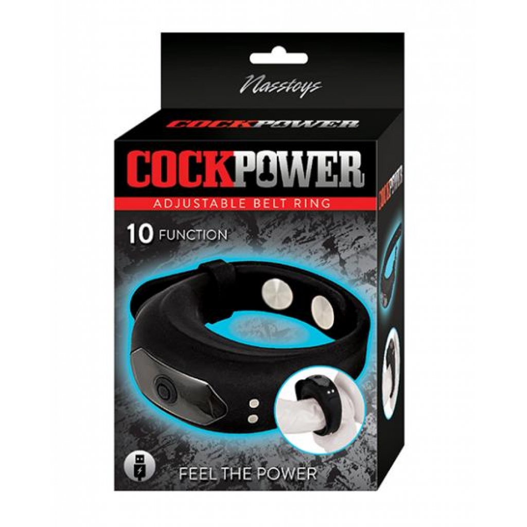 Cockpower Adjustable Belt Ring - Black