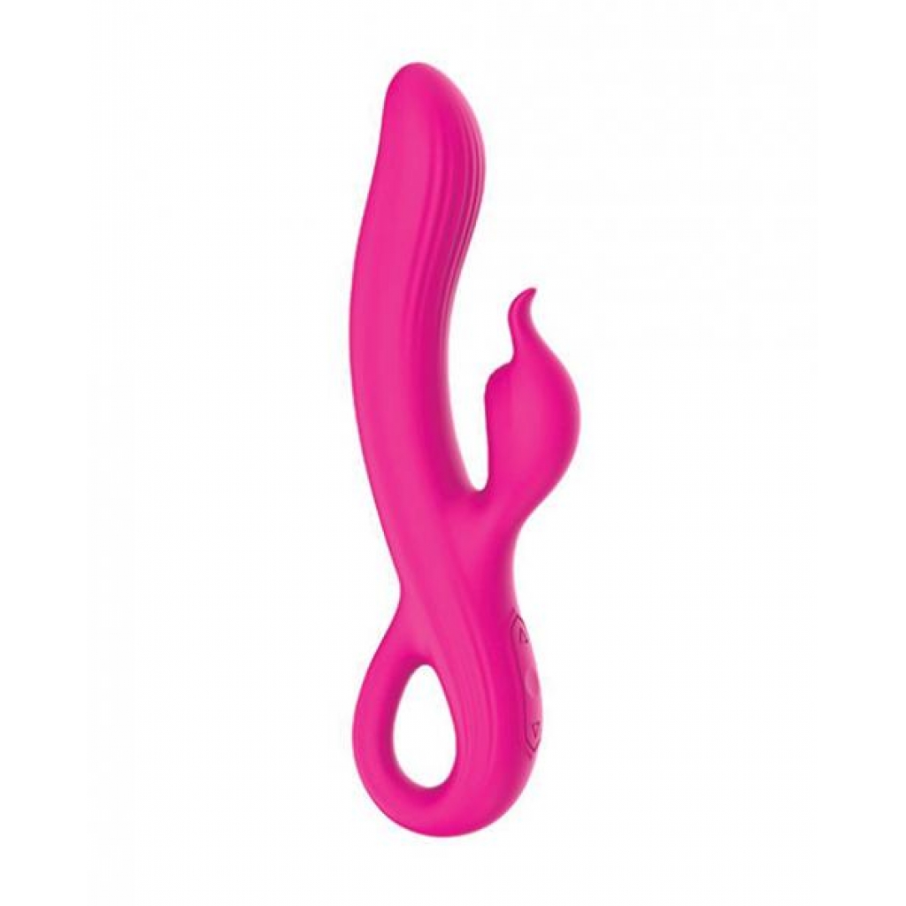 Luxury Dual Motor Rabbit Vibrator - Pink