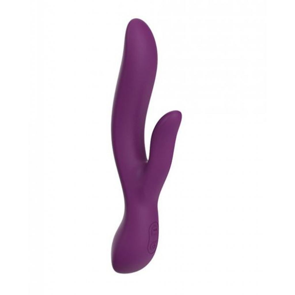 Powerful Molly Rabbit Dual Vibrator - Purple