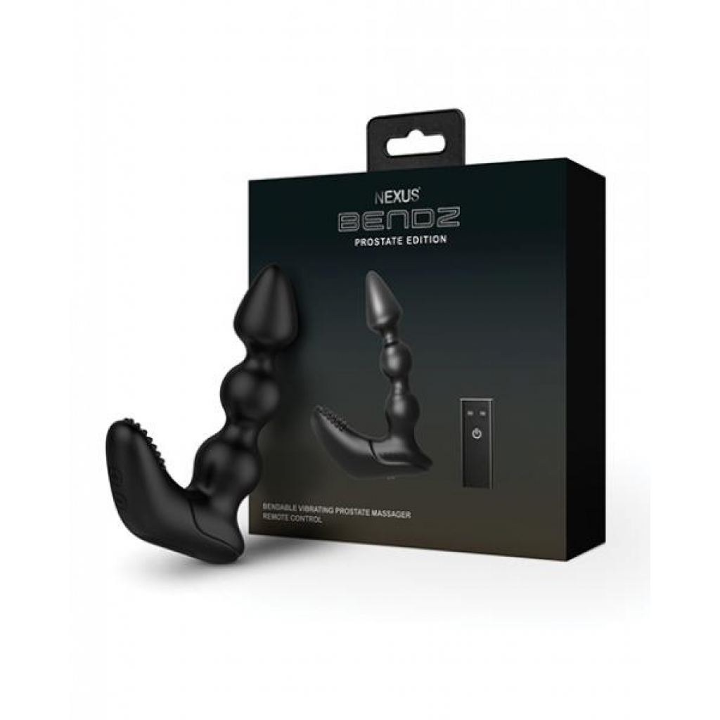 Nexus Bendz Bendable Prostate & Perineum Massager - Black