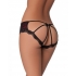 Cage Back Lace Panty - Seductive Style in Black and Red