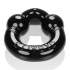 Oxballs Ultraballs Cock Rings - Black & Clear 2 Pack