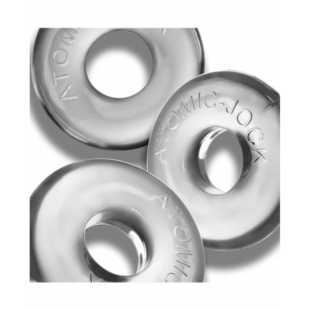 Oxballs Ringer Max 3-Pack Cockrings - Clear