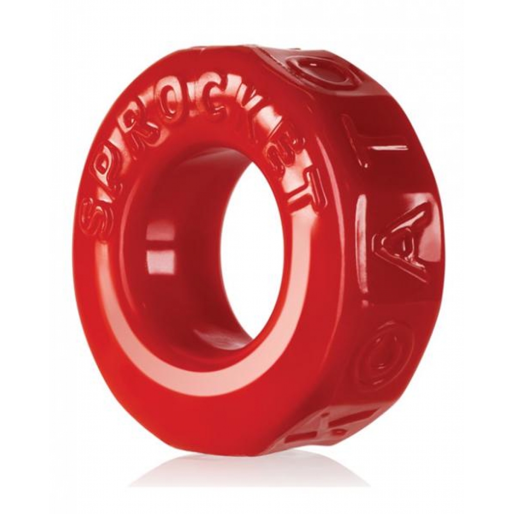 Atomic Jock Sprocket Cock Ring - Red