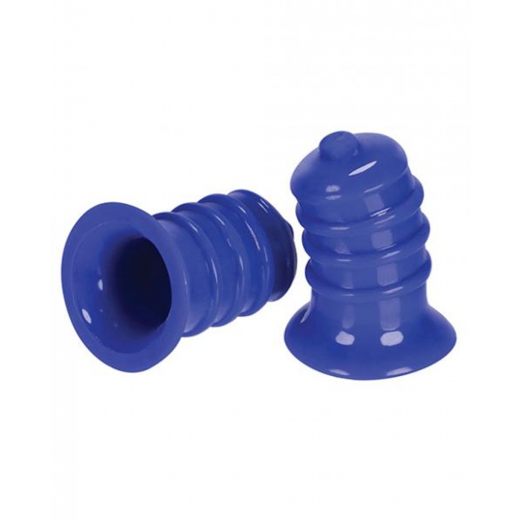 Hunky Junk Elong Nipsuckers - Cobalt Blue