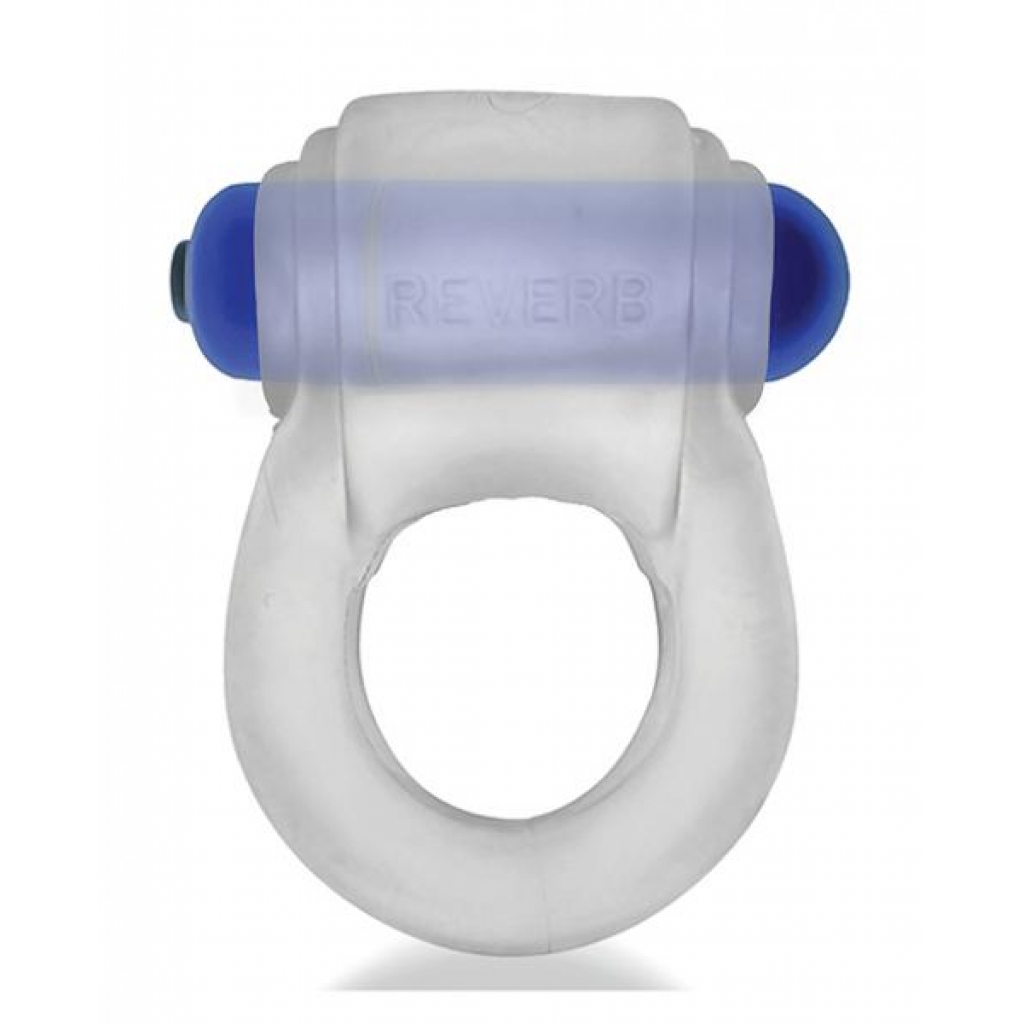 Hunkyjunk Revring Cock Ring with Vibe - Clear