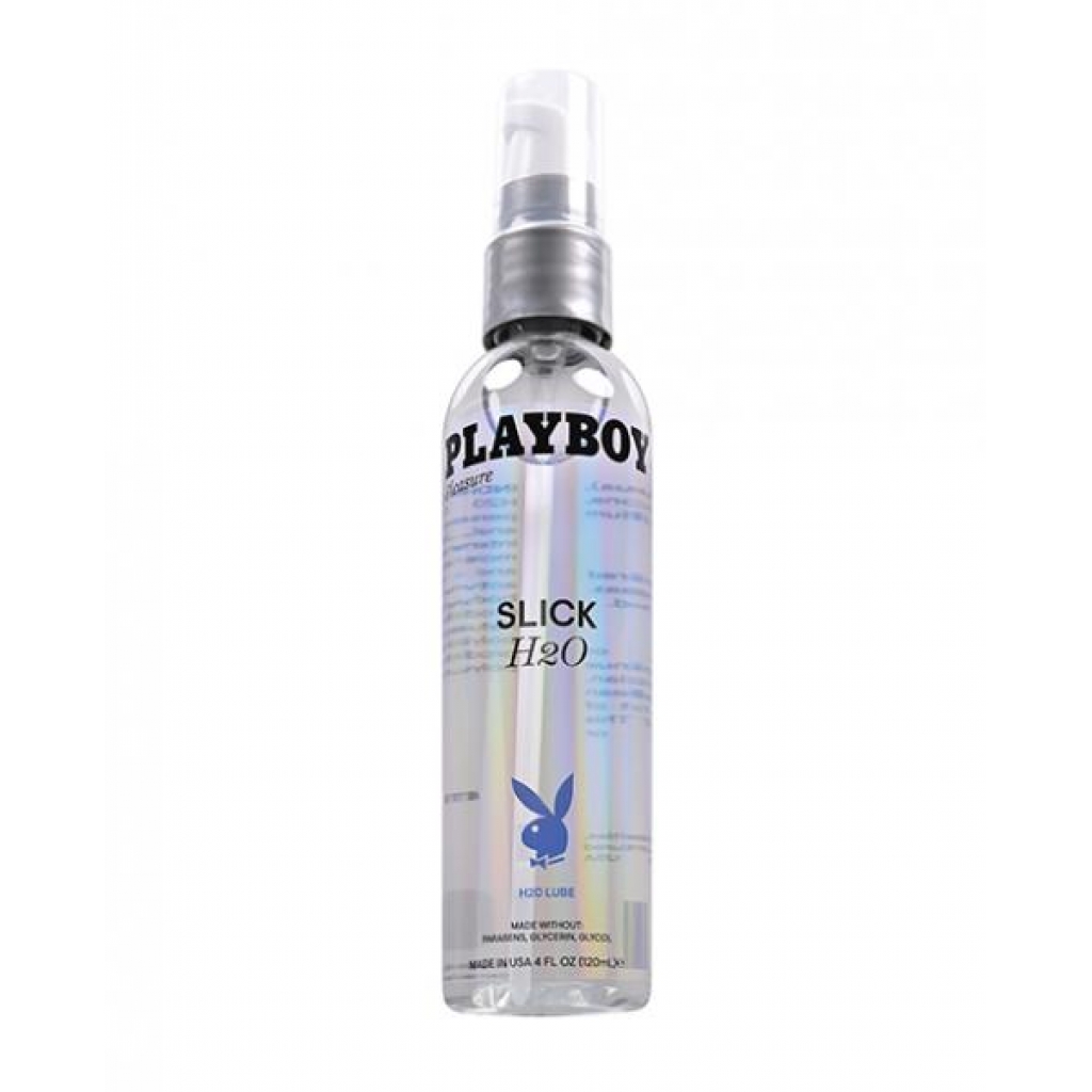 Playboy Pleasure Slick H2O Lubricant - 4 Oz