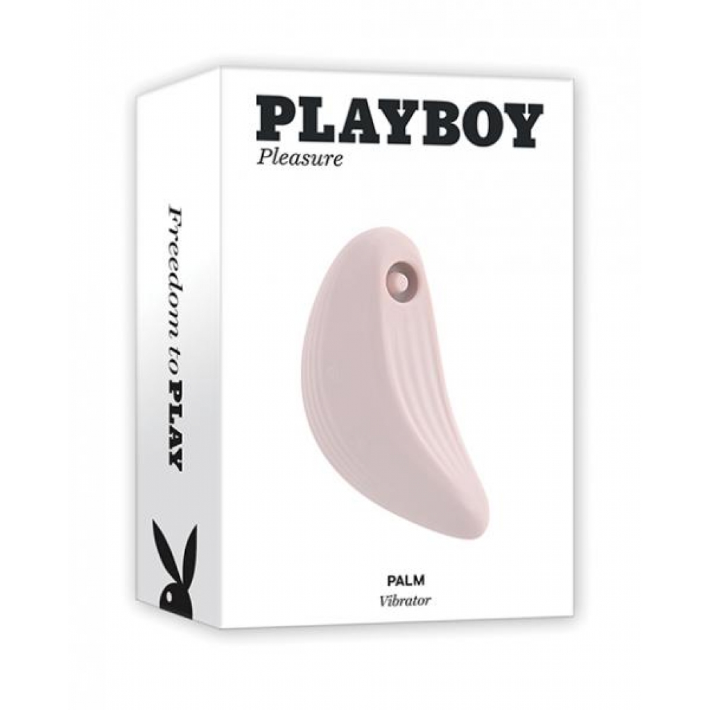 Playboy Pleasure Palm Vibrator - Solo Pink