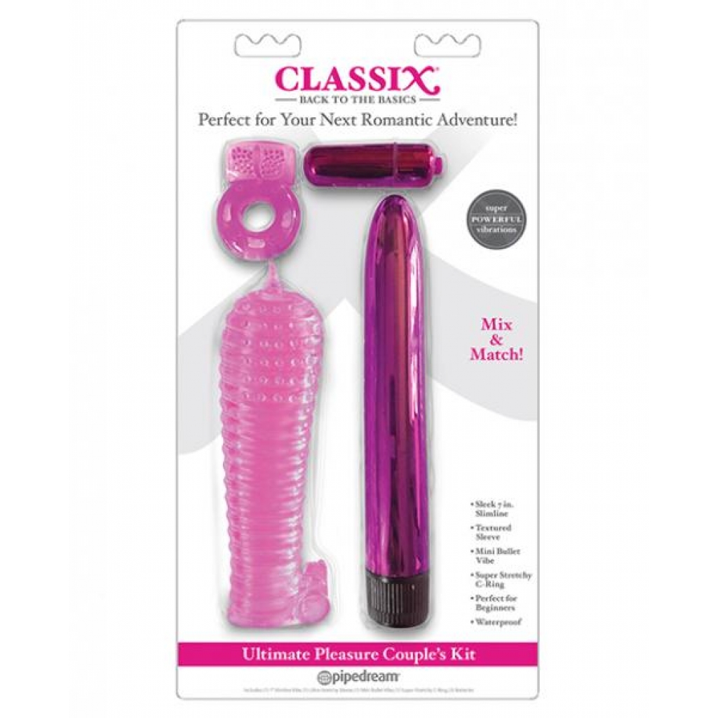 Classix Ultimate Pleasure Couples Kit – Pink