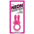 Neon Rabbit Ring Vibrator - Pink Enhancer