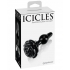 Icicles No 77 Black Rose Glass Massager