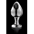 Icicles No 25 Glass Anal Plug - Clear