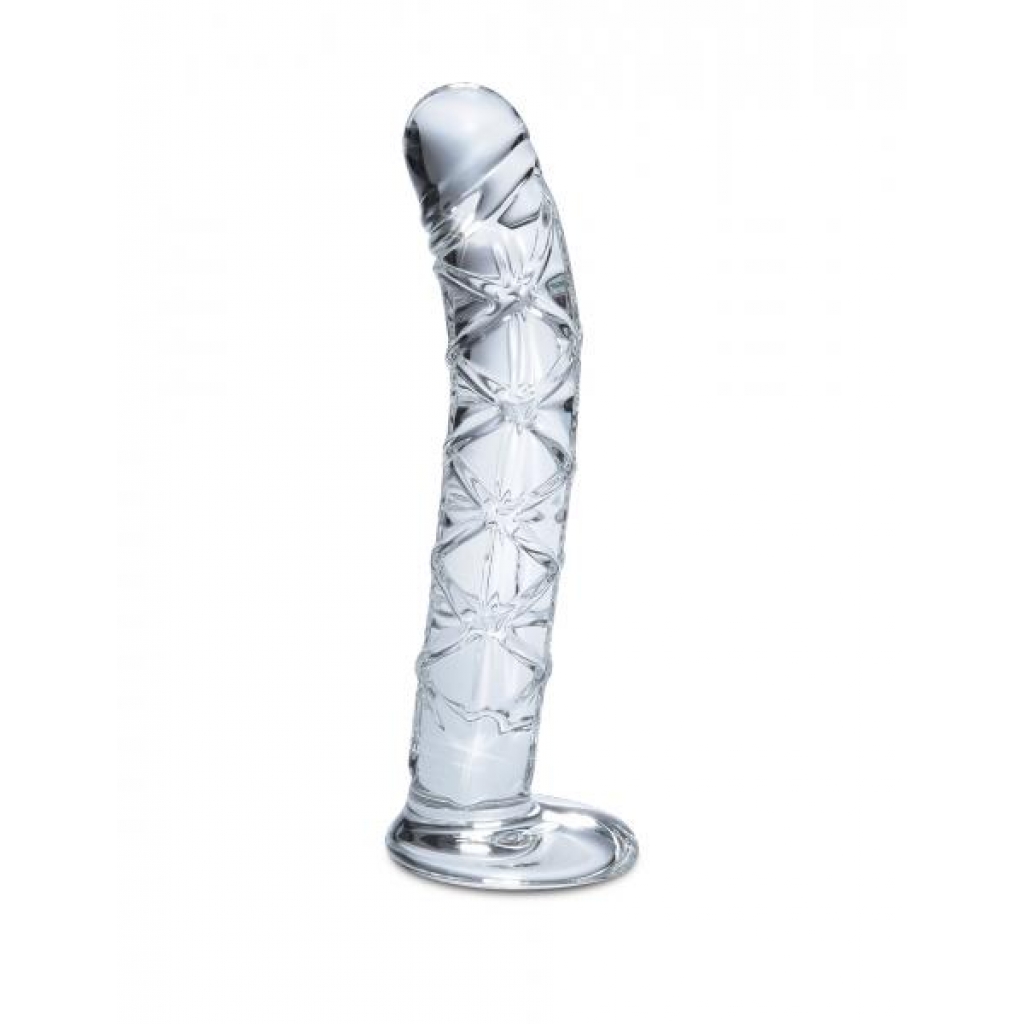 Icicles #60 Glass G-Spot Dong - Clear