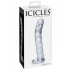 Icicles #60 Glass G-Spot Dong - Clear