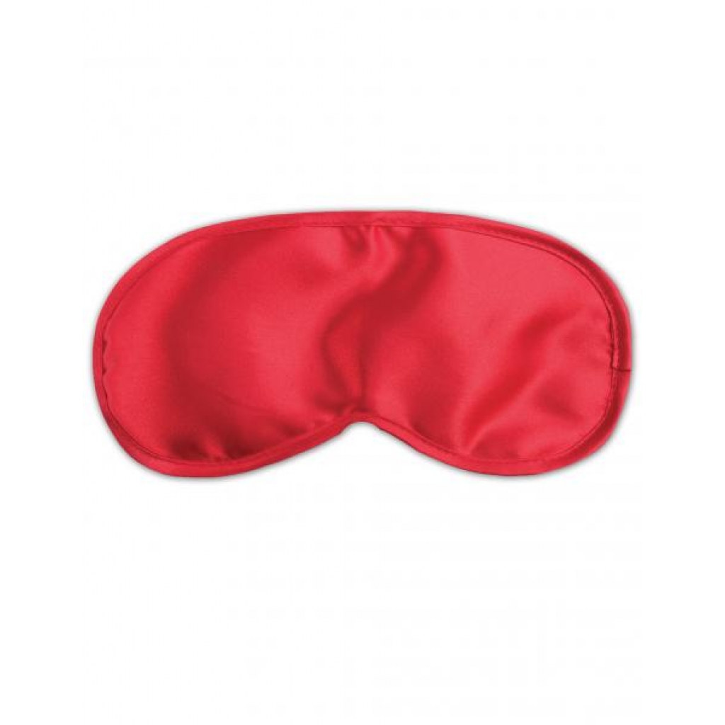 Fetish Fantasy Red Satin Love Mask - One Size