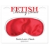 Fetish Fantasy Red Satin Love Mask - One Size