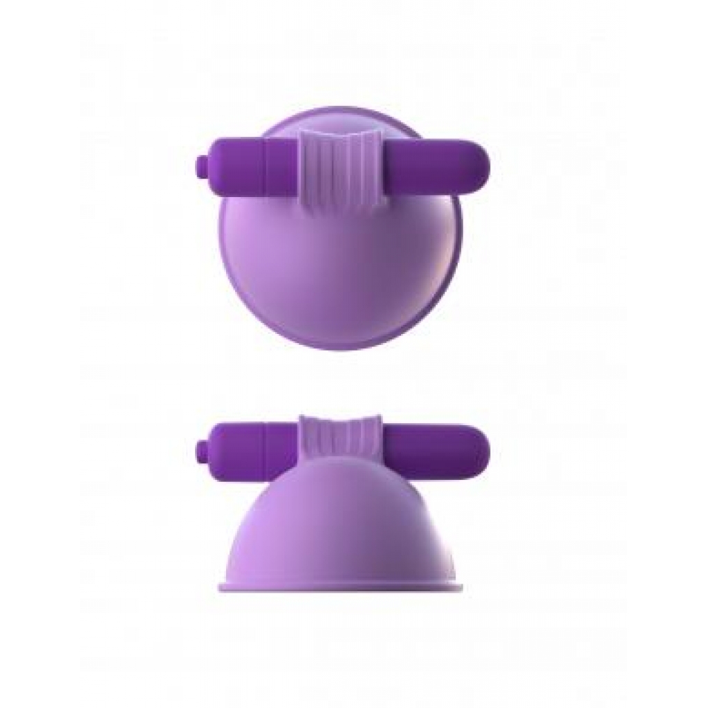 Fantasy For Her Vibrating Breast Sucker - Purple