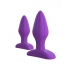 Fantasy For Her Designer Love Plug Set - Purple