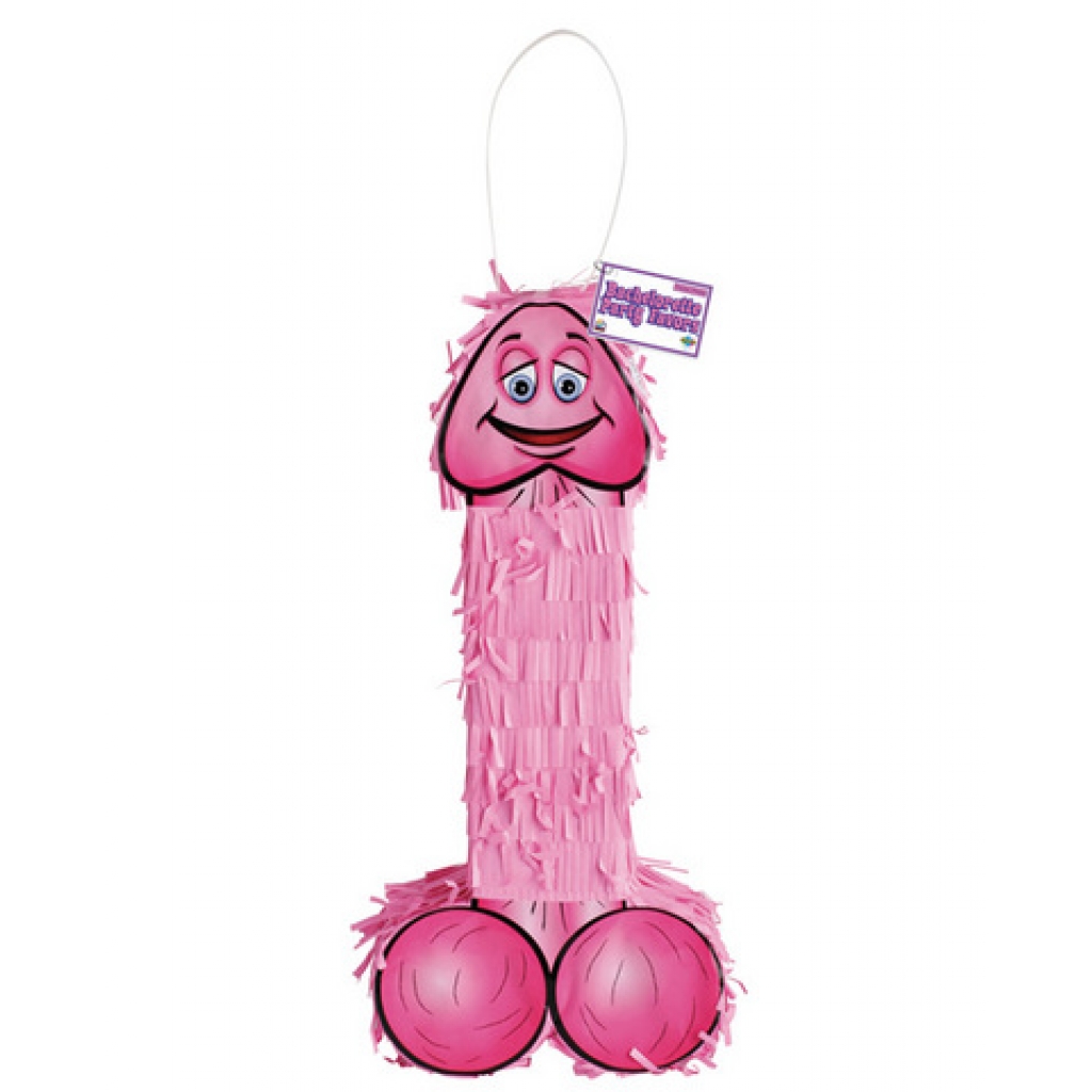 Bachelorette Party Pecker Pinata - Pink