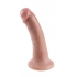 King Cock 6 Inches Dildo - Beige