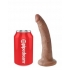 King Cock 7-Inch Realistic Dildo - Tan