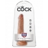 King Cock 6 inches Tan Dildo with Balls