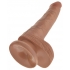 King Cock 6 inches Tan Dildo with Balls