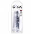 King Cock Clear 6 Inch Dildo