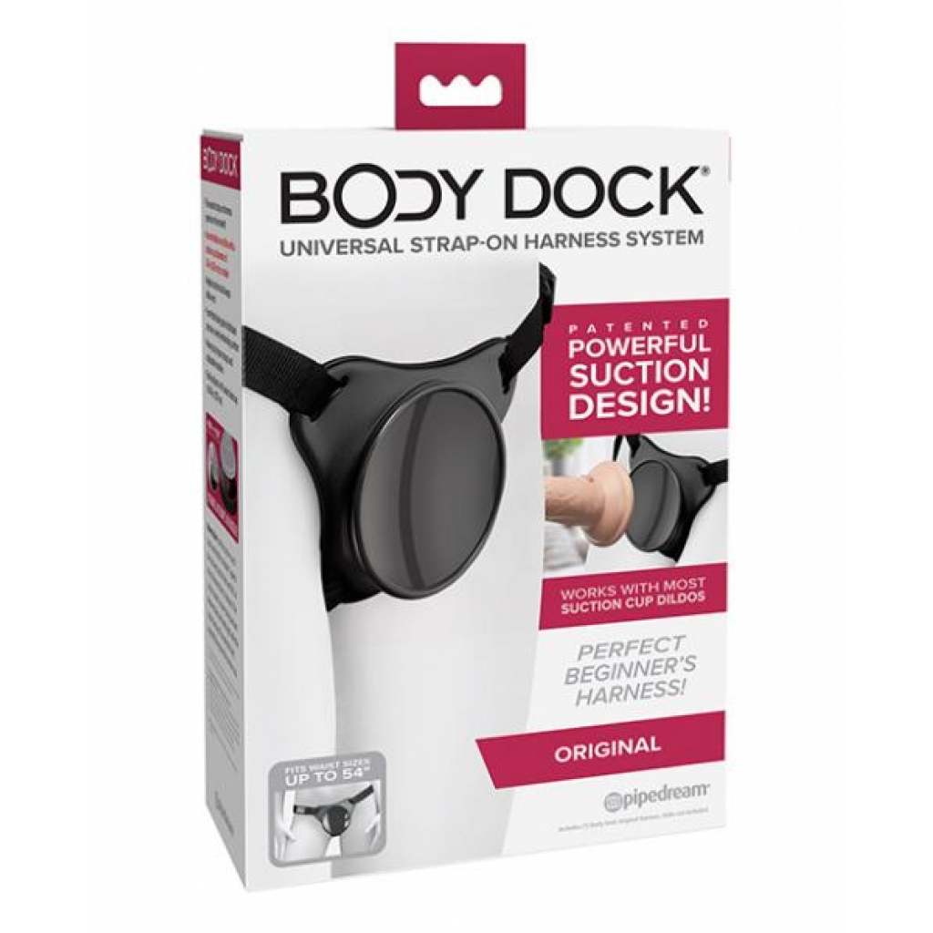 Body Dock Original Strap-On Harness - Black