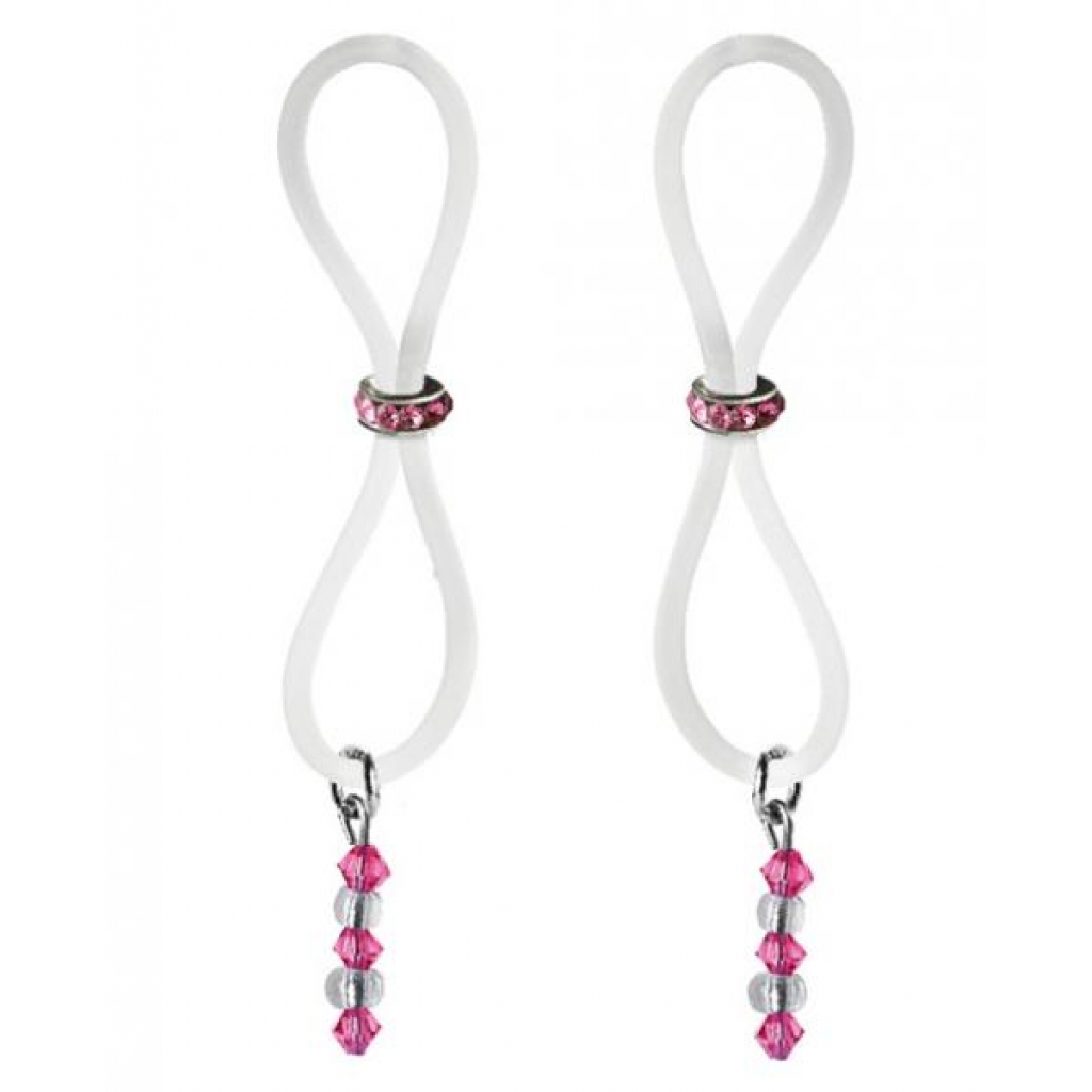 Bijoux De Nip Nipple Halos - Pink Gem Slider