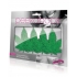 Peekaboos Mary Jane Pasties Green 2 Pairs