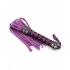 Plesur 15 inches Leather Flogger Purple