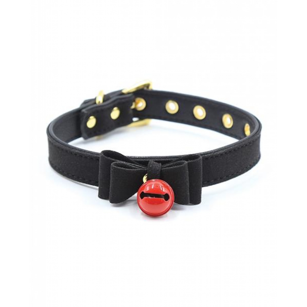 Plesur Cat Bell Bow Tie Collar - Playful Elegance