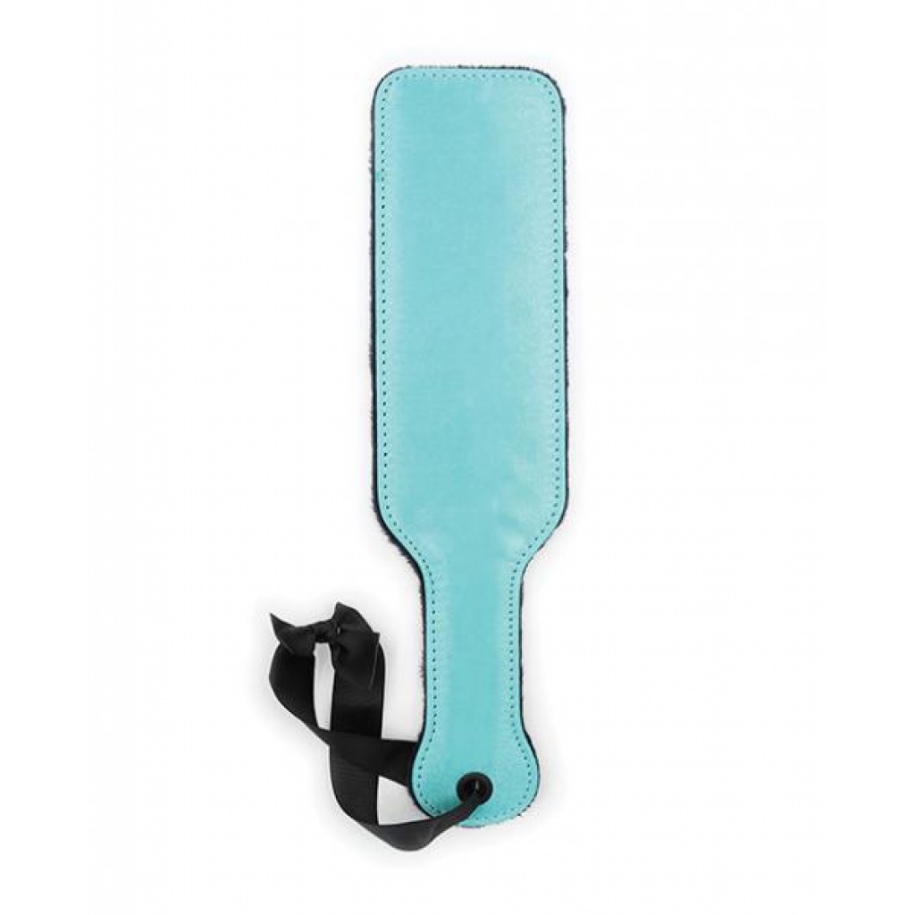 Plesur Fuzzy Cricket Bat Paddle - Aqua Teal