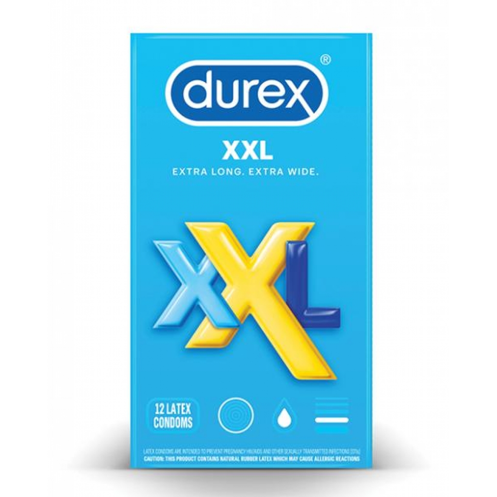 Durex XXL Condoms - 12 Pack