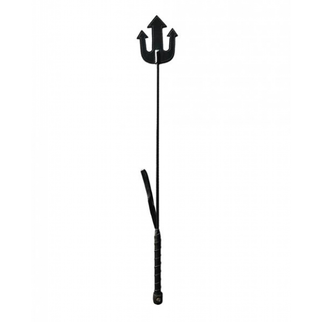 Rouge Devil Riding Crop - Black