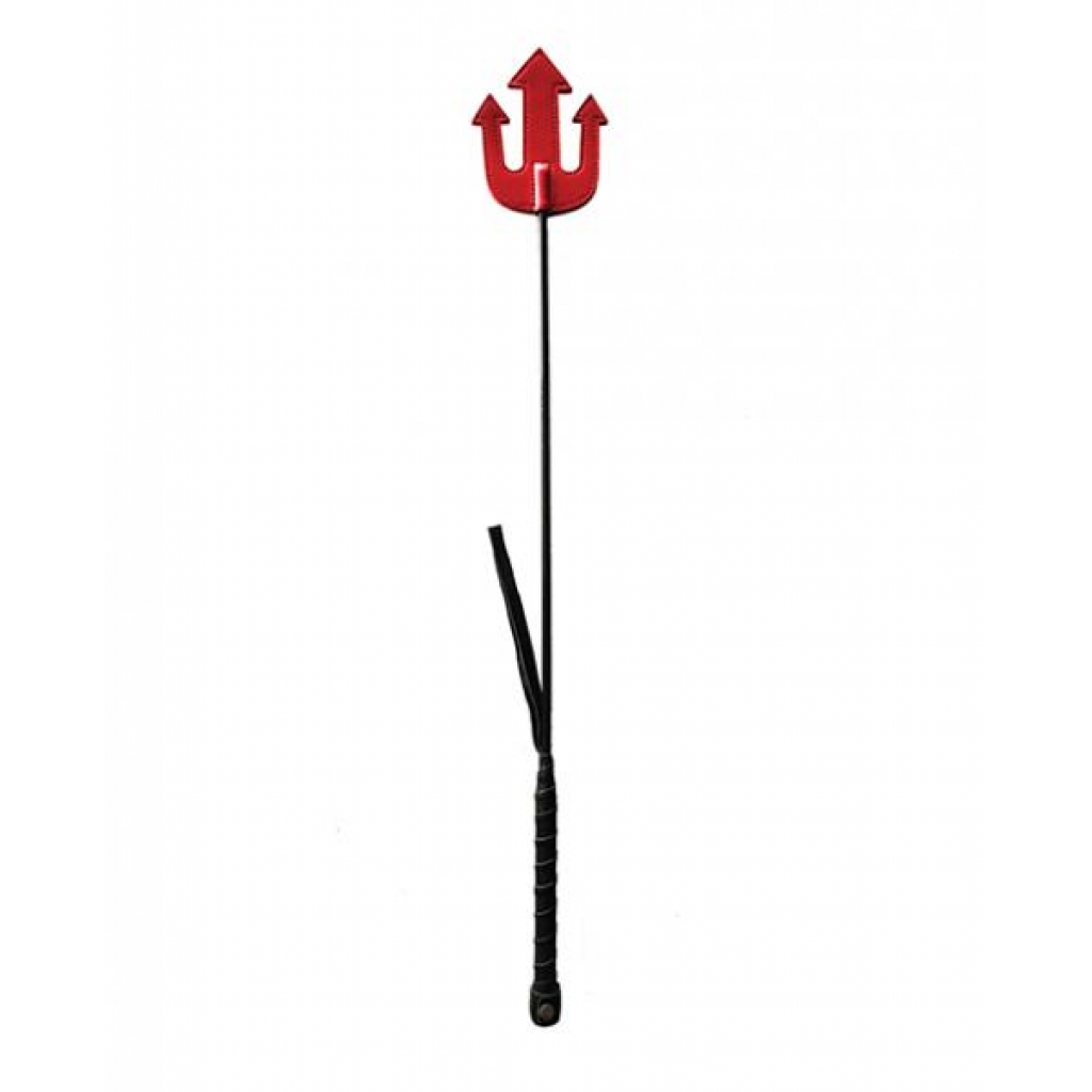 Rouge Devil Riding Crop - Red