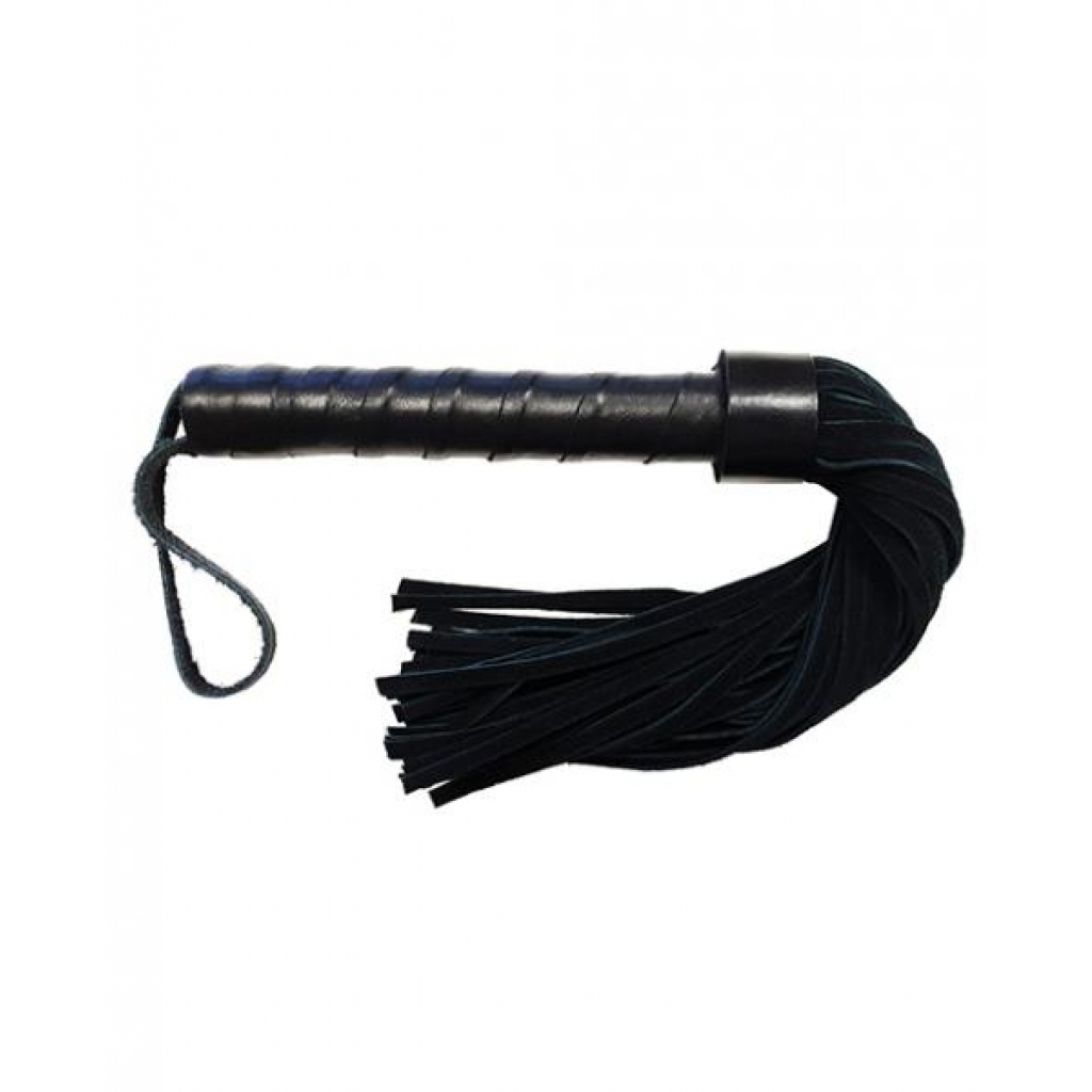 Premium Short Suede Flogger with Leather Handle