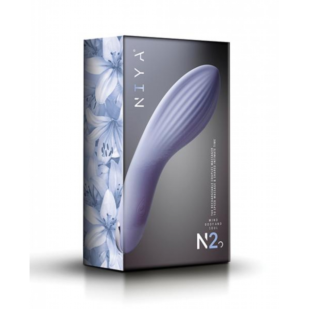 Niya 2 Couples Massager - Cornflower Purple