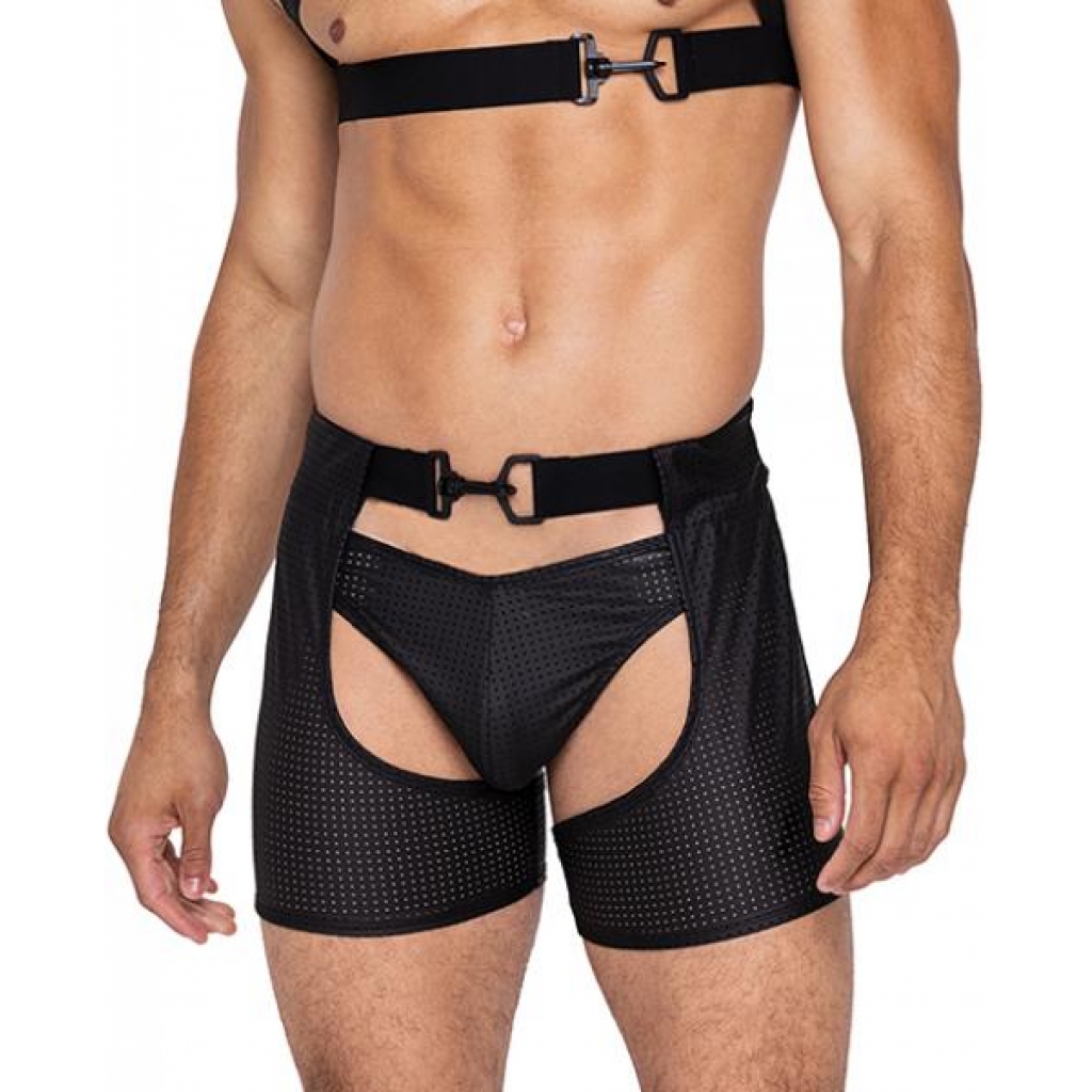 Master Thong with Contoured Pouch - Black - Large