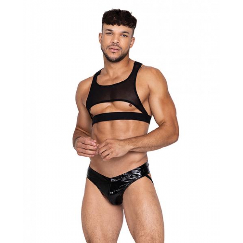 Voyeur Harness - Black Large