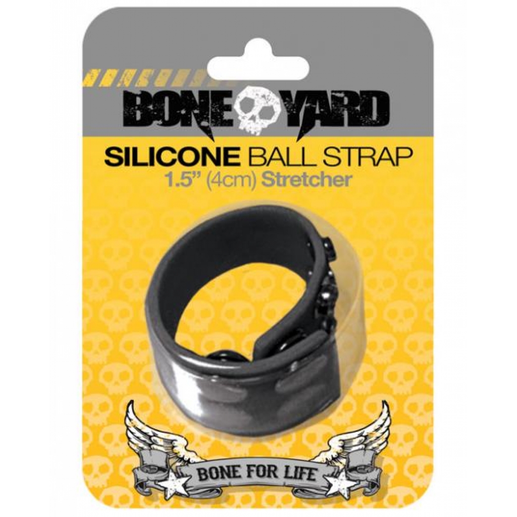 Boneyard Silicone Ball Strap - Black