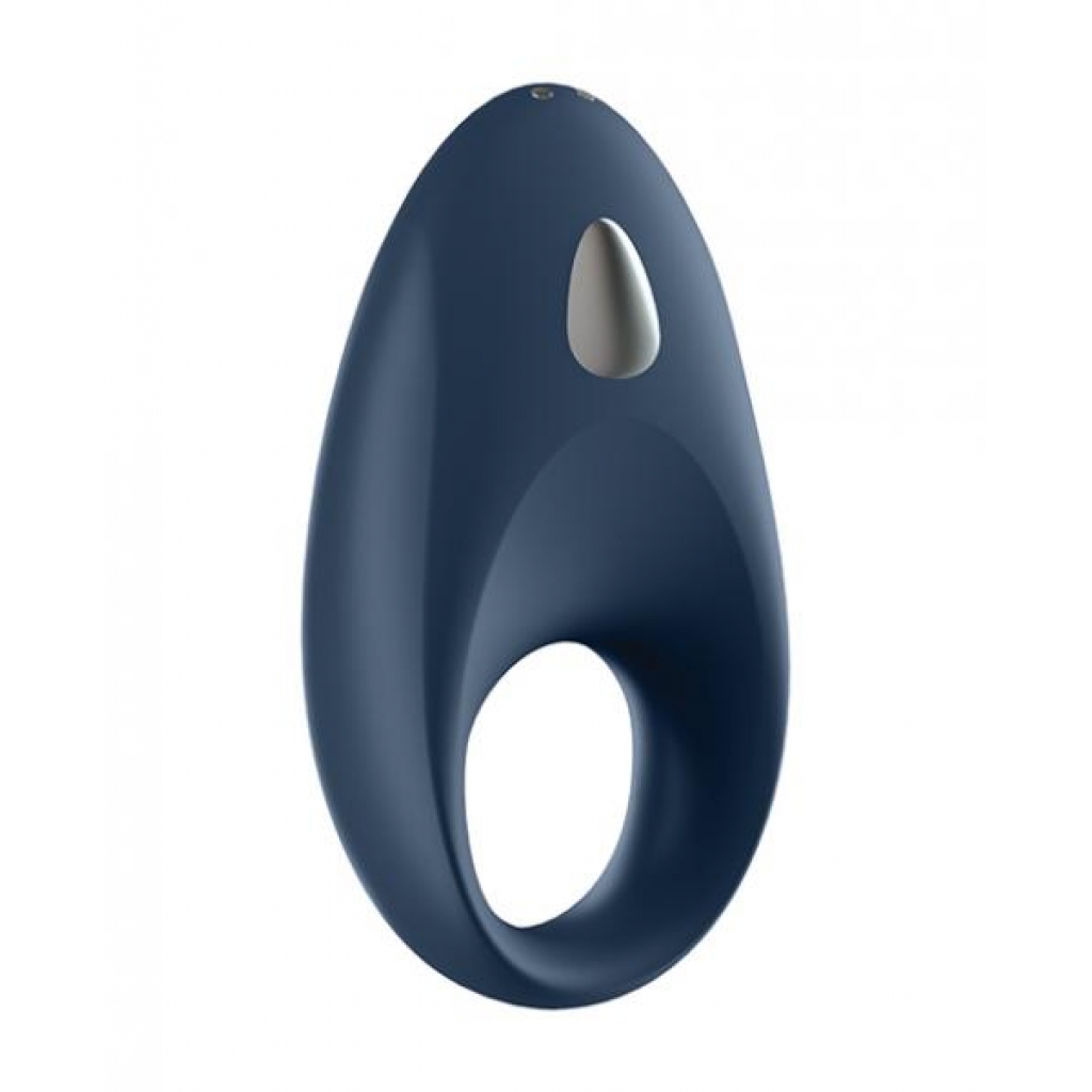 Satisfyer Mighty One Ring With App - Blue