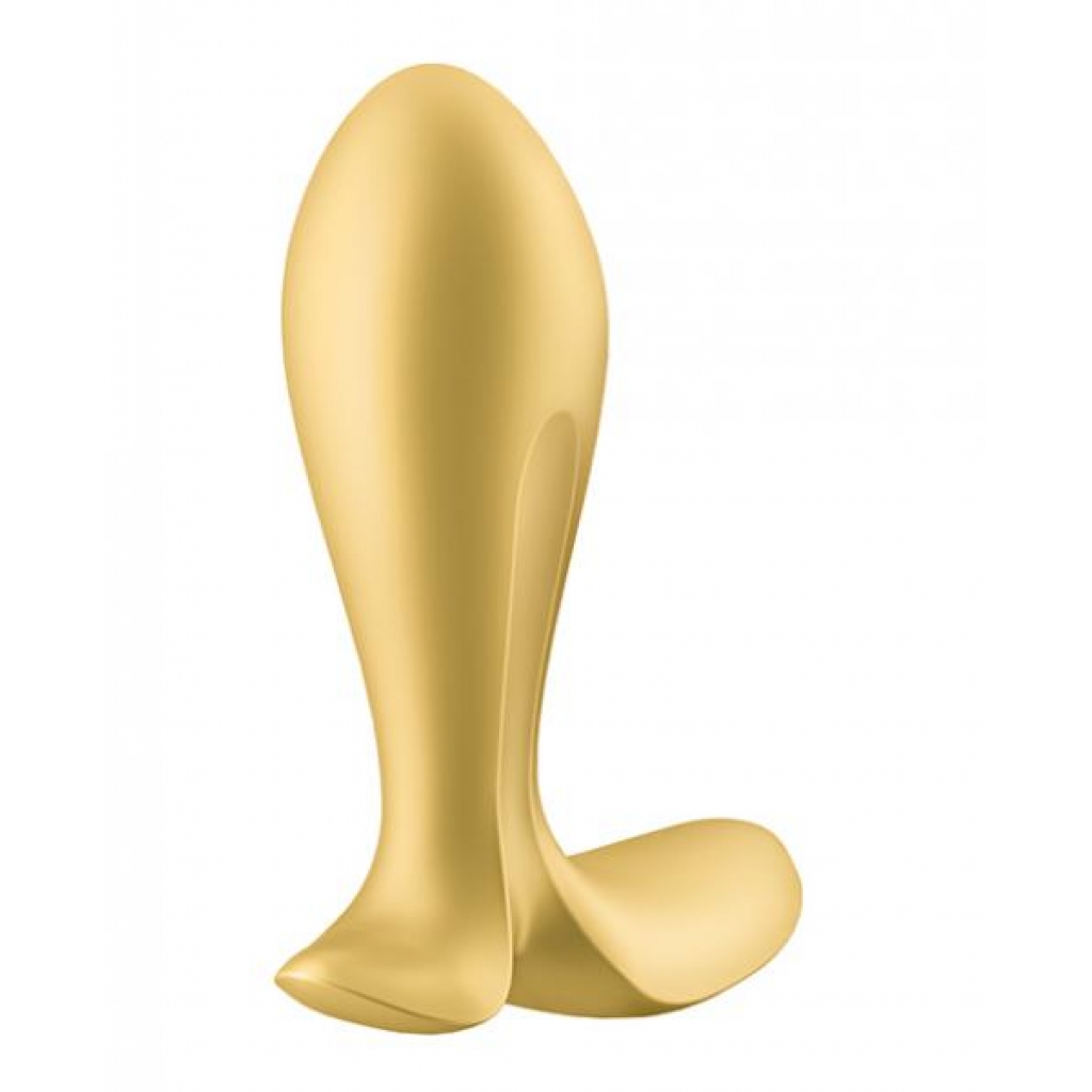 Satisfyer Intensity Plug - Gold Yellow