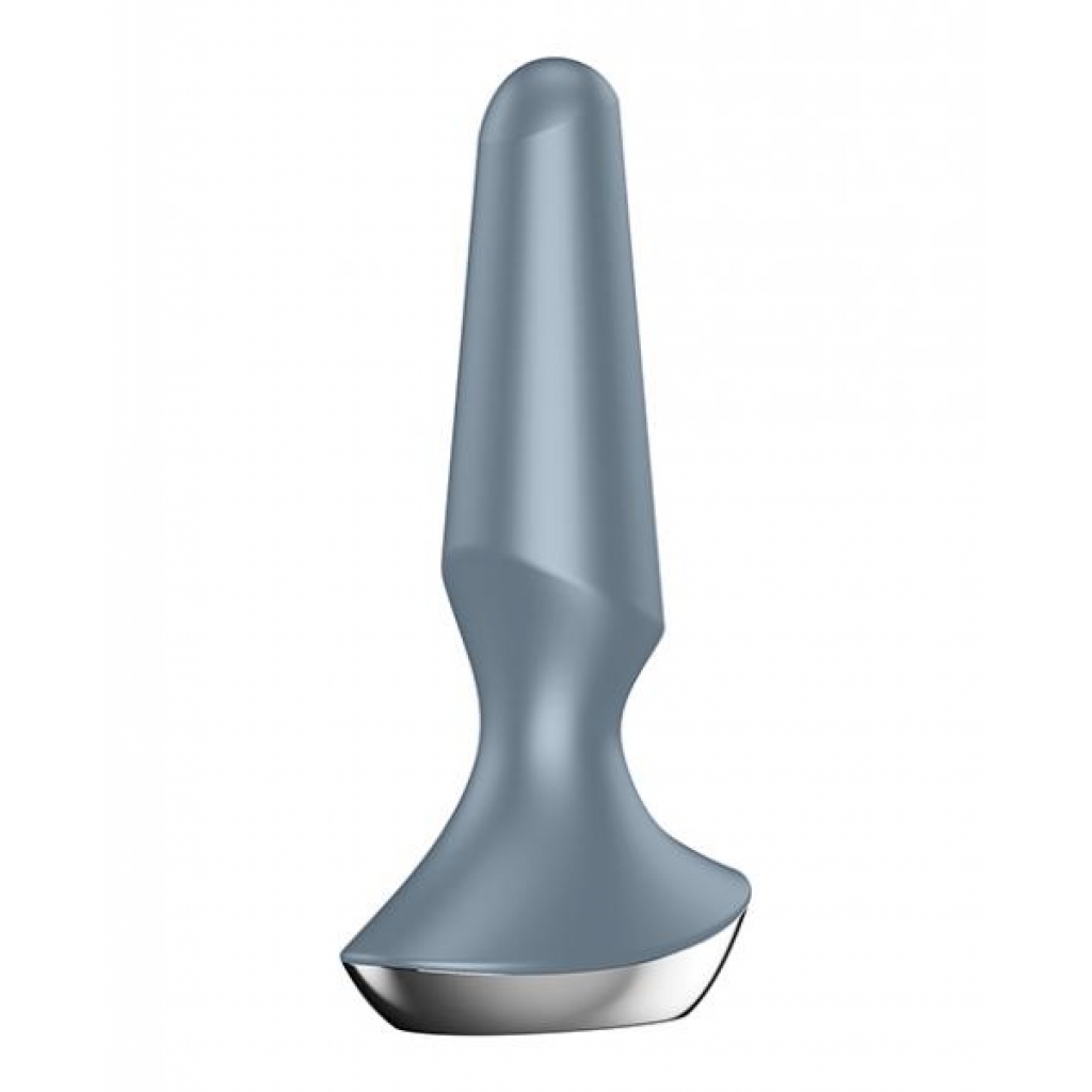 Satisfyer Plug-ilicious 2 - Ice Blue Silver