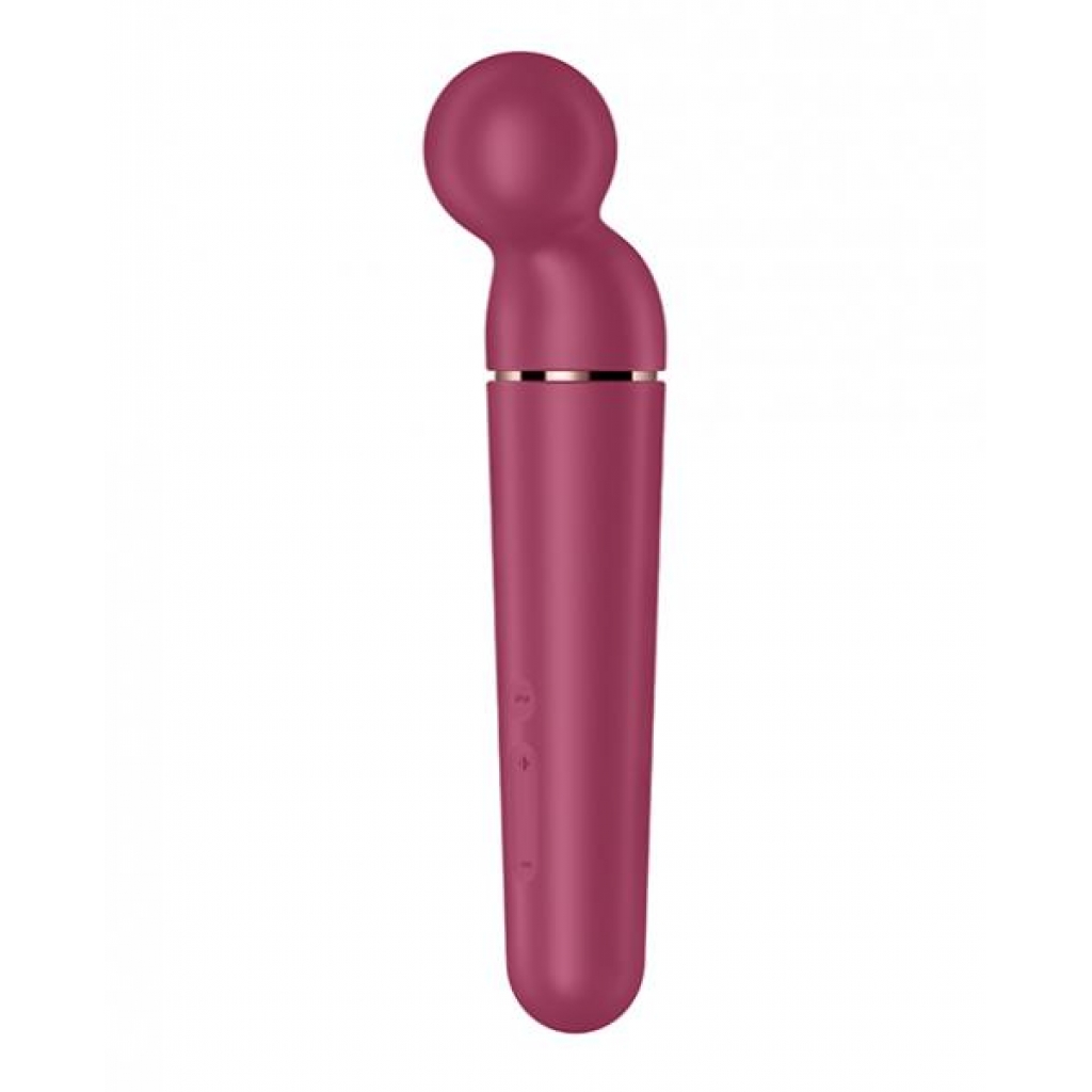 Satisfyer Planet Wand-er - Berry Red