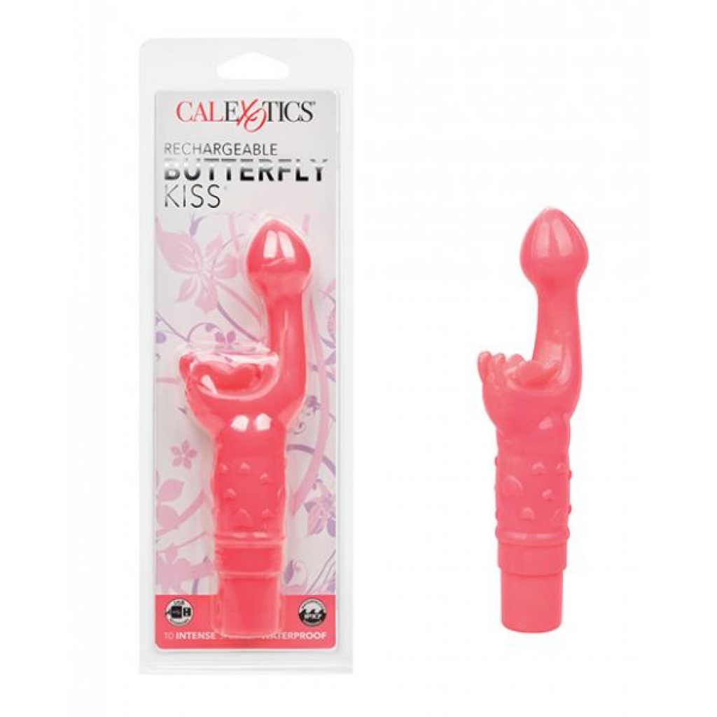 Butterfly Kiss Rechargeable Vibrator - Pink