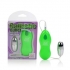 Ballistic Bullet Vibrator - Green Silver