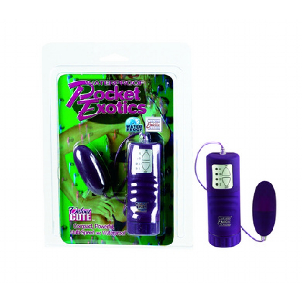 Waterproof Pocket Exotics Bullet - Purple