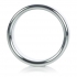 Alloy Metallic Ring: Large Silver Enhancement